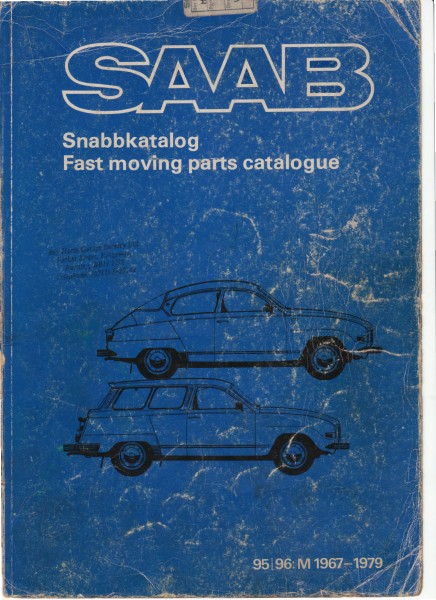 Saab Fast Moving Parts Catalogue : The Saab V4 Tech Source